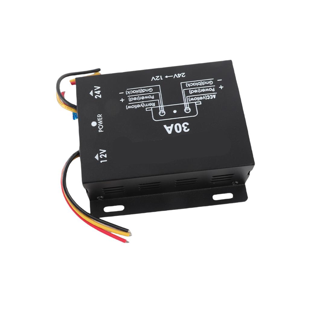 30A Car Power Supply Converter Step Down Inverter 24V To 12V
