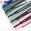 1-5M 5# Meetee Nylon Zippers with Zip Puller Sliders Bag Jacket Zips Tape By The Meter Plastic Coil Zipper Sewing Accessories