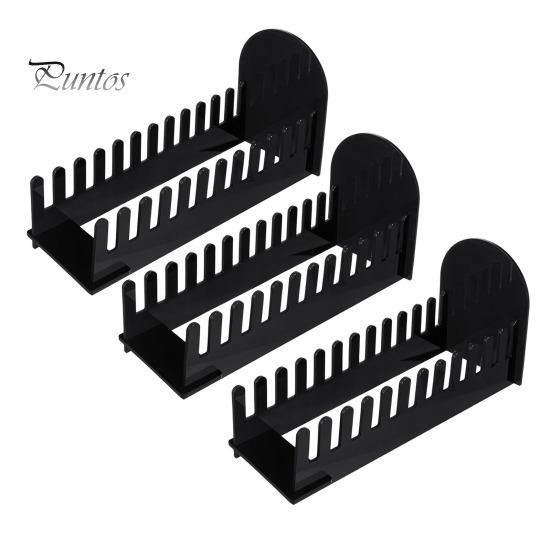 1/2/3 Pcs 12 Tier Greeting Card Display Stand Acrylic Postcard Booth Art Display Rack Bookmark Storage Holder for Retail Counter Desk Tabletop