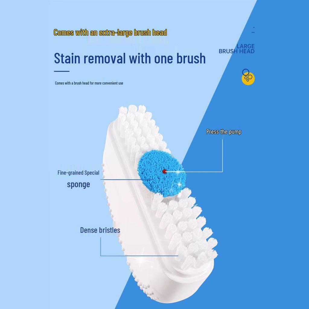 Multi-Functional Dry Cleaning Brush: Home Jacket Stain & Oil Remover, Waterless Wash Tool