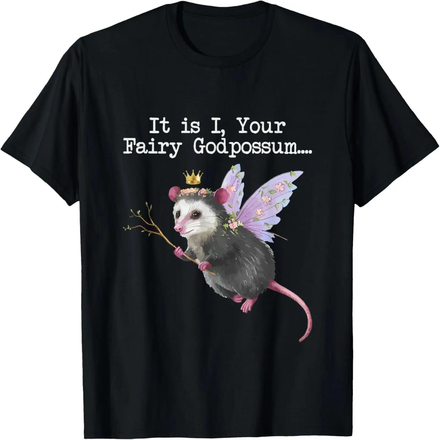 

It is I Your Fairy Godpossum Feral Girl T-Shirt XXXXXL різнокольоровий