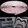 Self-Adhesive Crystal Rhinestone Ribbon Strips Car Decals, Bling Sticker Rolls for Crafts, Phone & Car Decorations, Jewelry