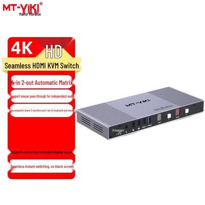 MT-Viki Seamless 4-Port 4K HDMI KVM Switch
