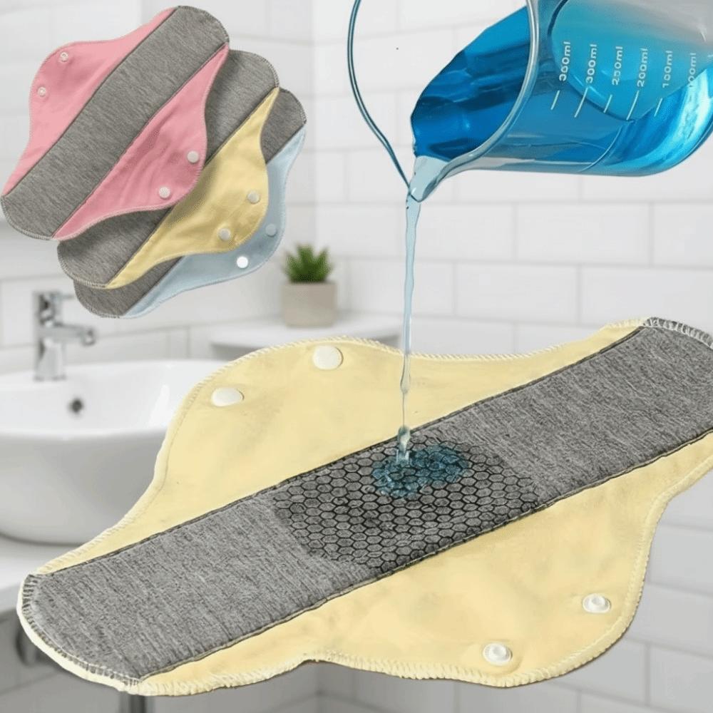 Reusable Adult Diaper Cotton Panty Liners Durable Menstrual Cloth Sanitary