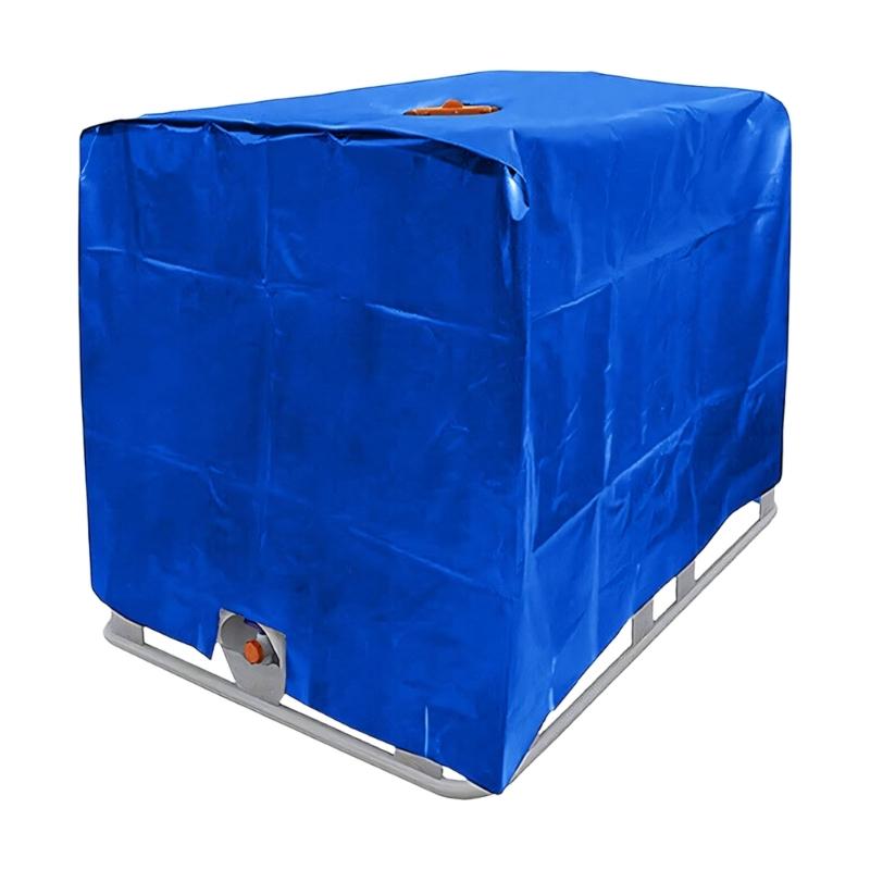 Large Capacity Storage Cover 1000L Polyester Fabric Featuring Sun Block Layer For Outdoor Container