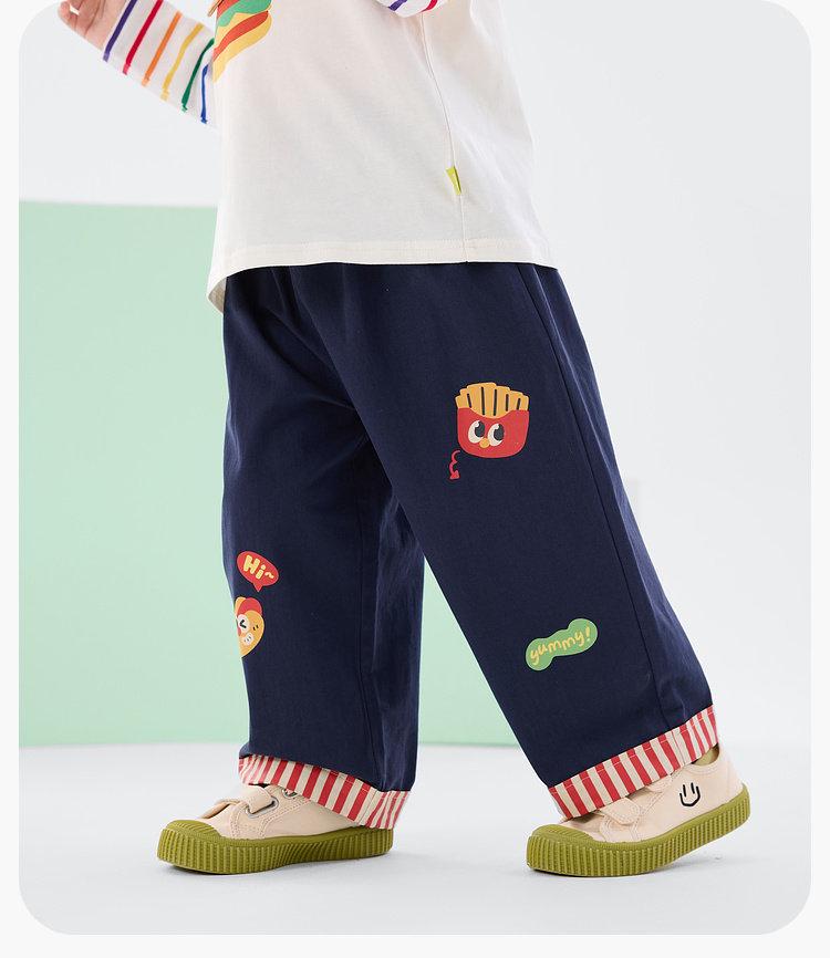 Dudu Home Kids' Cotton Pants: New Spring Style for Boys and Girls - Casual Long Pants for Children