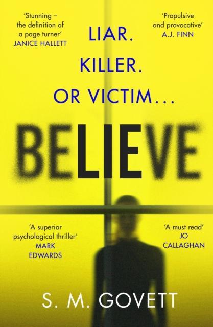 Believe by S.M. Govett Hardback Book 9780241707340