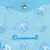 Sanrio Clear Flat Wide x Deep x 20cm 818216 Case, Cinnamoroll, Approx. 25.5cm 0.5cm High,