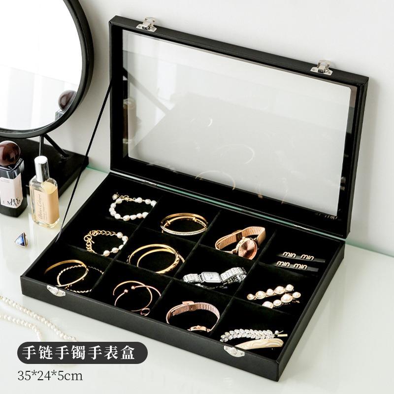 Jewelry Storage Box Earrings Earrings Necklace Jewelry Box Earrings Ring Bracelet Exquisite Jewelry Box Display Box