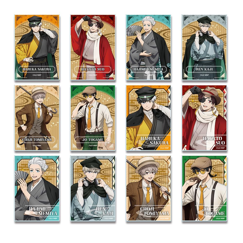 

WIND BREAKER Acrylic Card Trading Box Retro Modern (12 Cards) Ver. ACAN-W001-m99