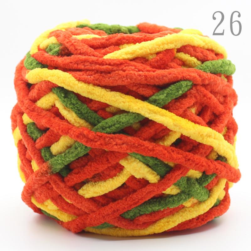 2. Double Hand Knitting Ice Bar Yarn Balls, Knitting Thick Yarn With Sticks, Knitting Slipper Yarn, Hat Scarf Yarn, Single-Strand Thick Yarn Balls