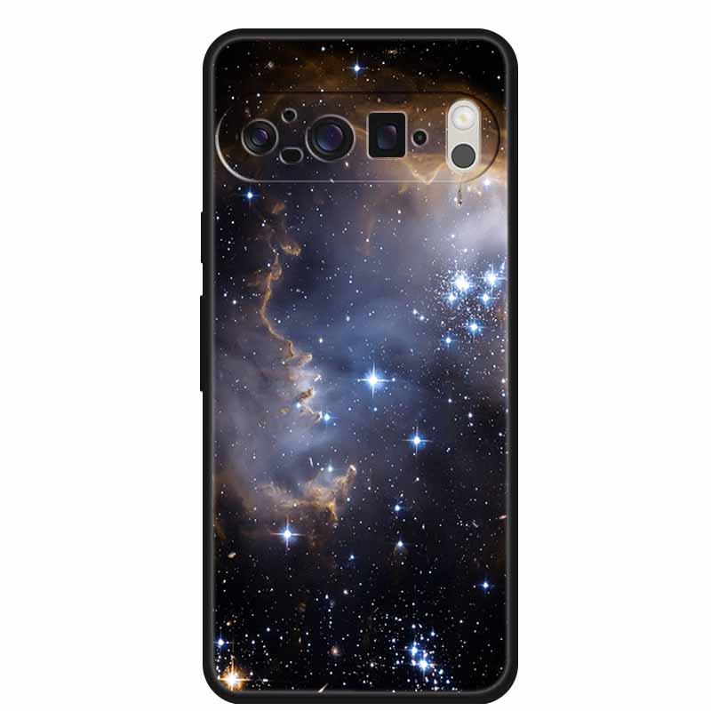 For Google Pixel 9 Pro XL Case 9Pro Coque Black Silicone Soft Phone Case For Google Pixel9 Pro Pixel 6 7 8 Pro Back Cover Case