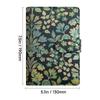 Creative A6 Loose-leaf Notebook with Zipper Bag - Macaron Floral Cash Budget Planner