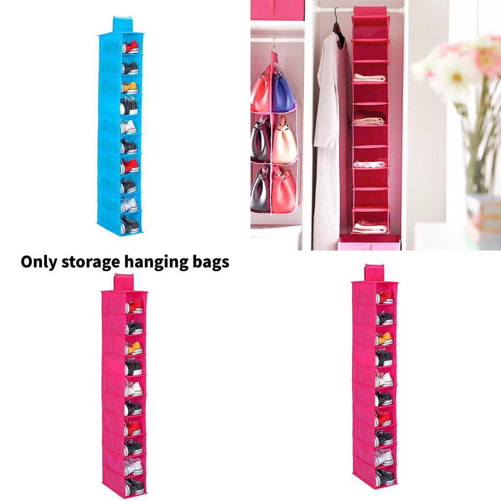 Ecofriendly Nonwoven Fabric Storage Bag With Multiple Pockets For Bedroom And Wardrobe