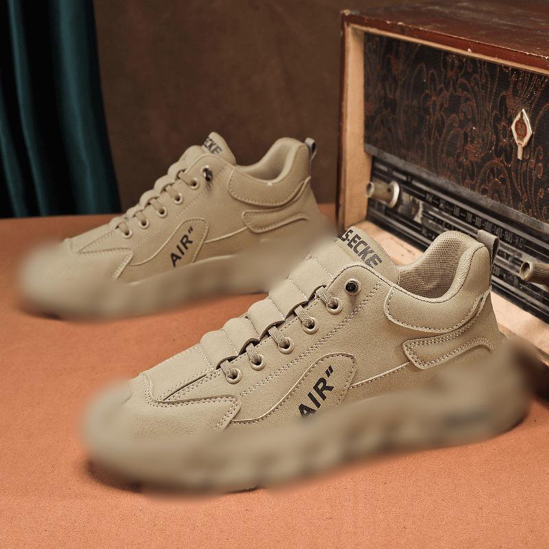 Men's Retro Non-Slip Casual Driving Shoes - Versatile All-Season Sports Sneakers