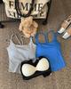 Women's Double Strap Backless Padded Camisole - Slim Fit Summer Vest Top