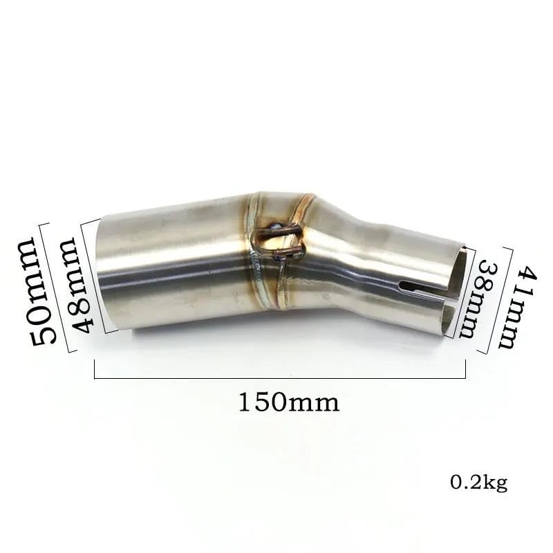 Motorcycle Exhaust Pipe for Kawasaki for Velsis 250 for Velsis 300 Motorcycle Exhaust Pipe