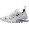 Air Max 270 Niedrig geschnittene Laufschuhe Weiß Unisex 943345-100