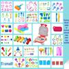 Handmade Colored Playdough Set for Kids with Molds and DIY Tools