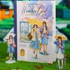 Mr Paper 200pcs/bag Weather Girl Series Aquascape Die-cut Sticker Book Handbook Material DIY Scrapbook Photo Frame Card Diary