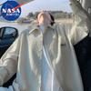 NASA Marvel Long Sleeve Casual Shirt Jacket