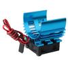 Metal 540 Brushless Motor Heatsink Part with Cooling Fan for 1/10 HSP RC Car