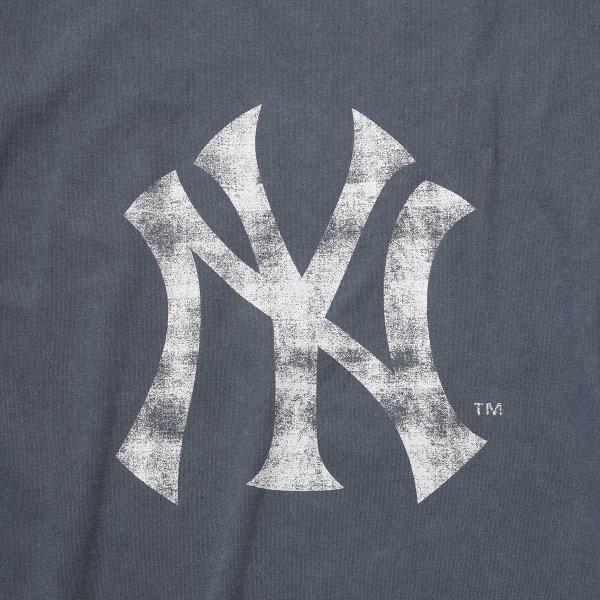 New Era Mlb New York Yankees Big Logo PigmenT T shirT Team Navy 15147555