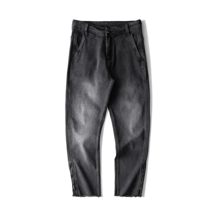 

Новые весенне-летние японские свободные прямые джинсы для мужчин, универсальные джинсы 40 чёрный