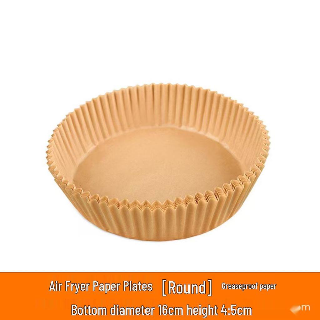 Čtvercový papírový tác absorbující olej do fritézy pro pečení a grilování