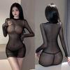 Women Dress See Through Sheer Skin Tight Sleepwear