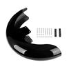 Gloss Black Wrap Front Fender Mudguard 19" 21" 23" For Harley Touring Electra Street Glide Road King Ultra Baggers