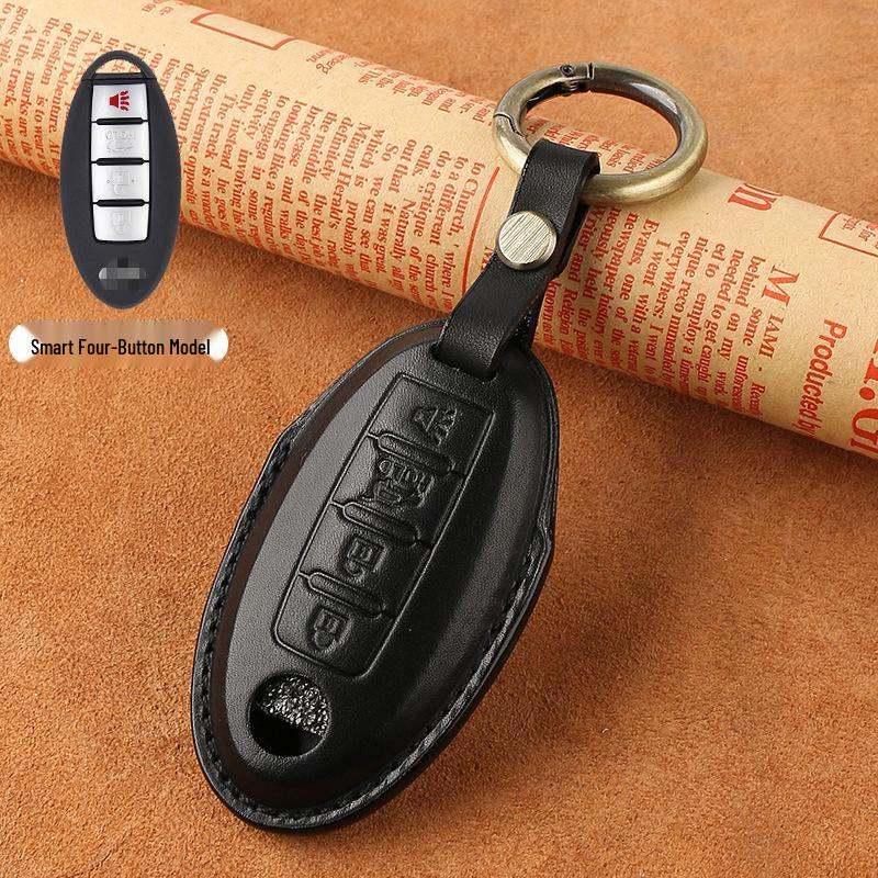 

Infiniti Genuine Leather Car Key Case for Q50L/Q60/QX50/QX60/QX70L