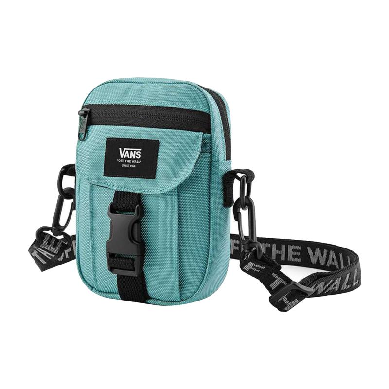Vans Polyester Shoulder Bag, Crossbody Bag Regular Unisex Green Vans VN0A5FGKSQE