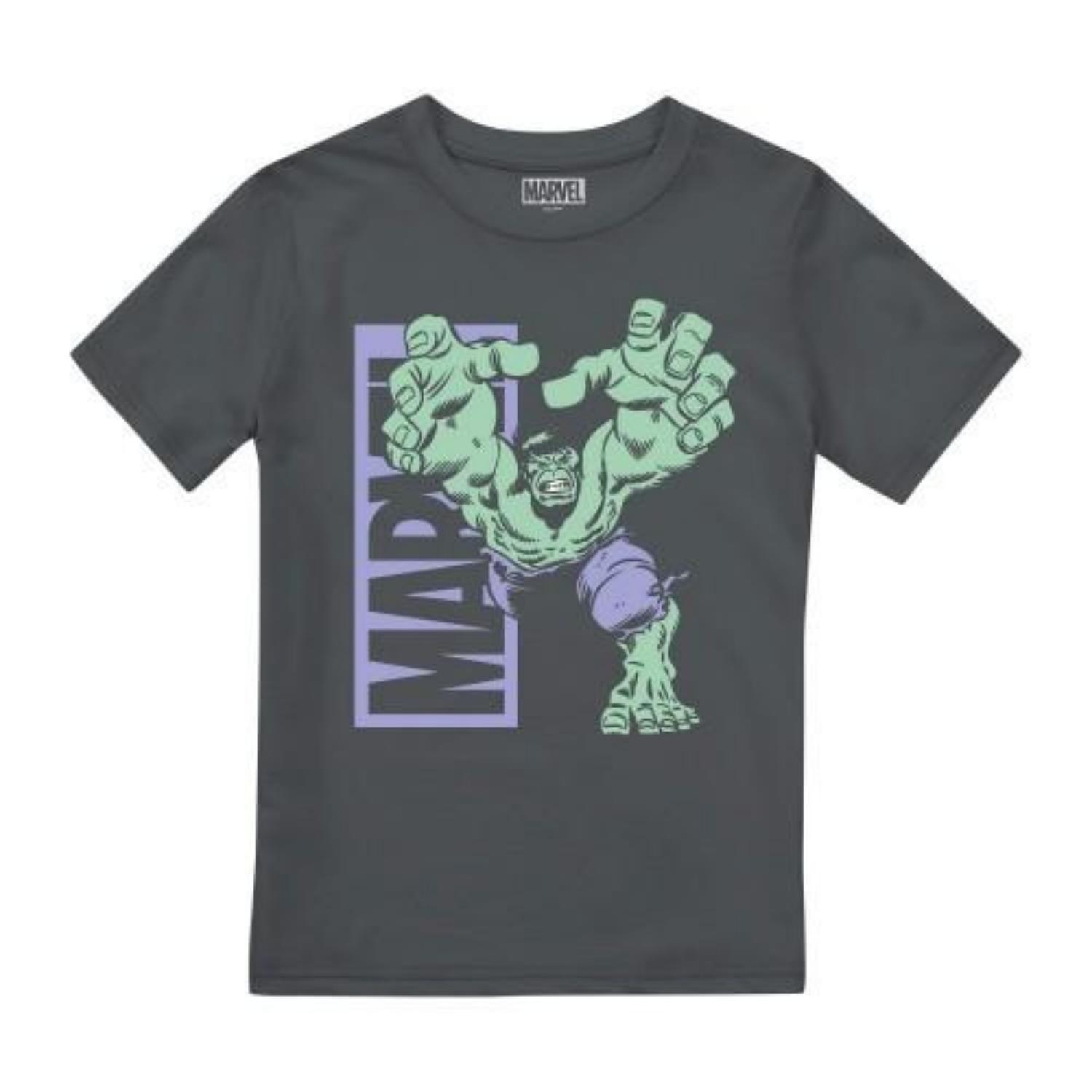 Hulk Childrens_Kids Reach T-Shirt S чёрный