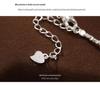 Banyan Tree S925 Silver Luxury Square Bead Anklet - High-End Women's Emerald Foot Jewelry