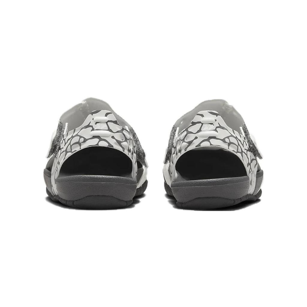 Jordan Flare TD White Grey Black Sandals CI7850-100