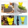10pcs/set Home Garden Insect Lure Board, Yellow Sticky Insect Sticker, Tool For Eliminating Small Flying Insects And Pests In Flowers