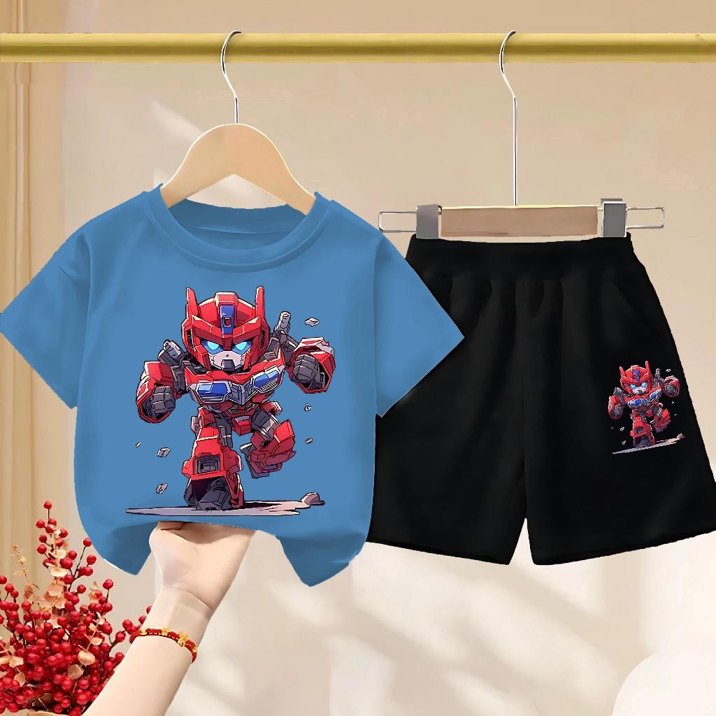 Boy Robot Shirt and Pants Clothing Set