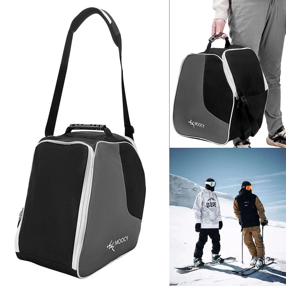 Winter Portable Ice Ski Snow Boots Bag Accessories Professional Skating Shoes Storage Bag Unisex Non-slip for Ski Helmet Gloves