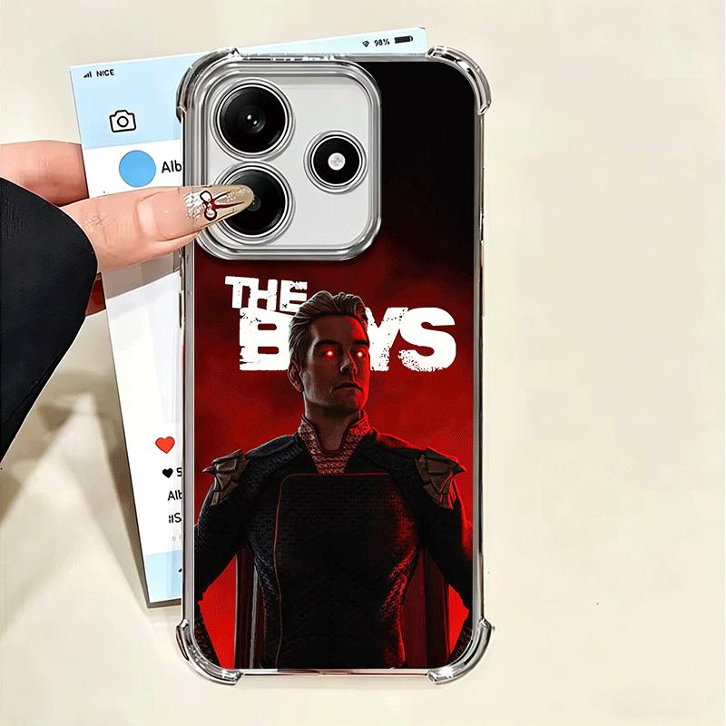 The Boys H-Homelander Měkký kryt na telefon Pro Xiaomi Poco X7 X8 Pro Max X6 X5 X3 F8 Ultra F7 M8 M7 M5S Redmi 15C 15A 15 14C 13C 12C