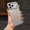 Slim Matte PC Frameless Wireless Charging Magnetic ForMagsafe Case ForiPhone Air 17 16 15 14 Plus 13 12 11 Pro Max Hard Cover
