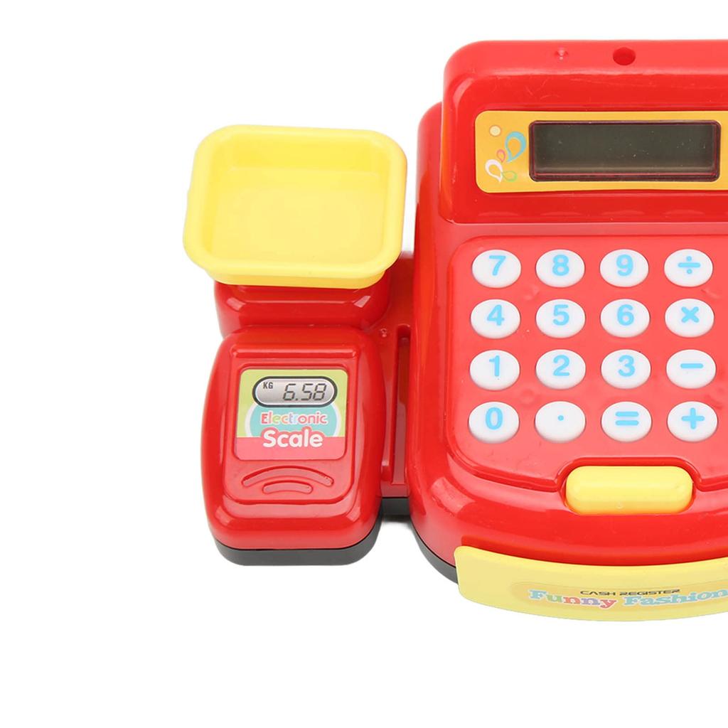 JAWL Kids Cash Register Safe and Educational Mini Cash Register Toy for Home Ages 3 and Up Toy, Use,