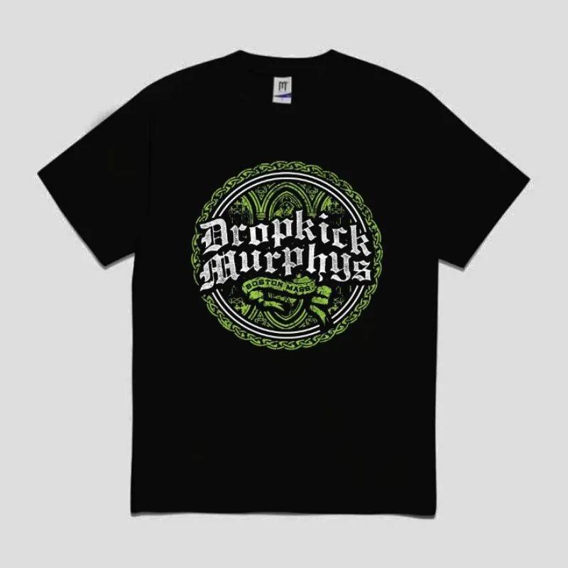 Unisex Short Sleeve Crew Neck Cotton T Shirt Dropkick Murphys XL
