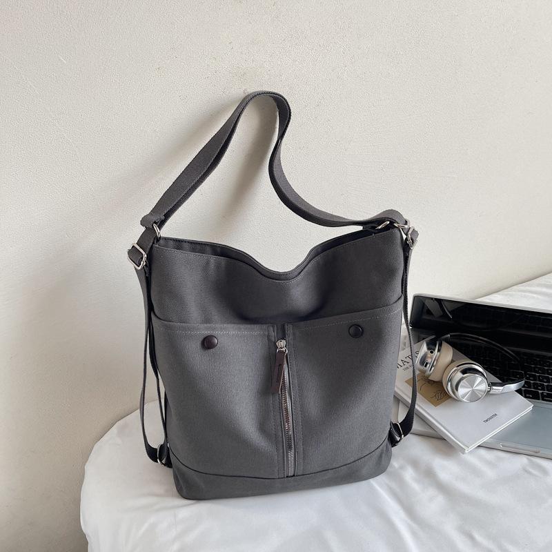 2025 Fashion New Personalized Tote Bag Autumn and Winter Casual Retro Shoulder Bag Niche Women's Large-capacity Bag