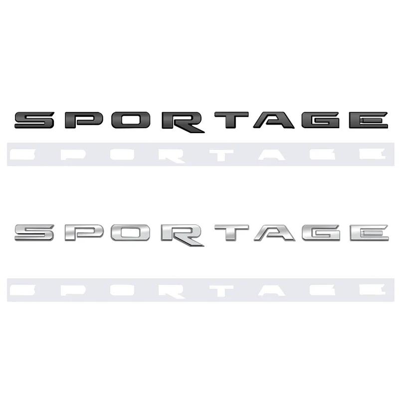 TYPT1 ABS Car Rear Trunk Body Letters Emblem Badge Sticker Decal for KIA Sportage Logo Optima Soul Sorento Niro Forte K3 Accessories