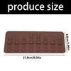 Chess Piece Resin Molds, Brown Silicone Multiple Cavity Molds for Chocolate Treats, Jellies Forms, Resin Craft Piece and Handmade Soap, 8.58 x 3.46 in