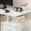 Computer Desk, 120 x 55 cm, Keyboard Tray, 3 Drawers, White