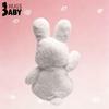 Hug Baby Genuine Plush Waving Rabbit Toy - Creative Jointed Healing Doll Gift
