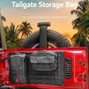 Car Tailgate Storage Bag Organizer For Jeep Door Inner Space Saving Trunk Organizer Kit Tools Bag Accessories