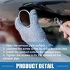ABSOPRO Adjustable Exhaust Tailpipe for Car 67mm 220mm Muffler Stainless Silver Tone Trucks, 27-55mm Inlet, Outlet, Length, Bolt-On Tip, Steel,